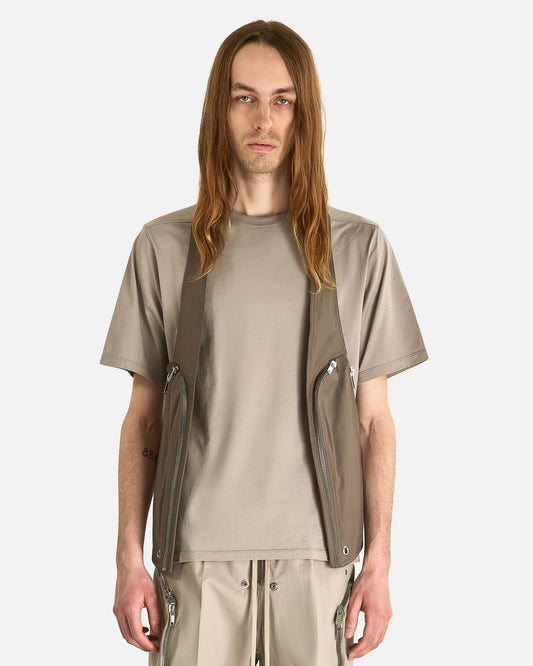 Rick Owens Men's Jackets Bauhaus Vest in Dust