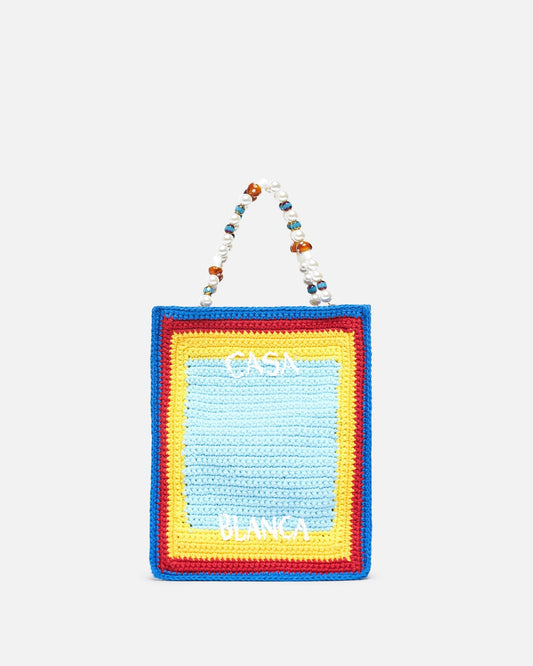 Casablanca Women Bags Beaded Crochet Tennis Bag in Multi