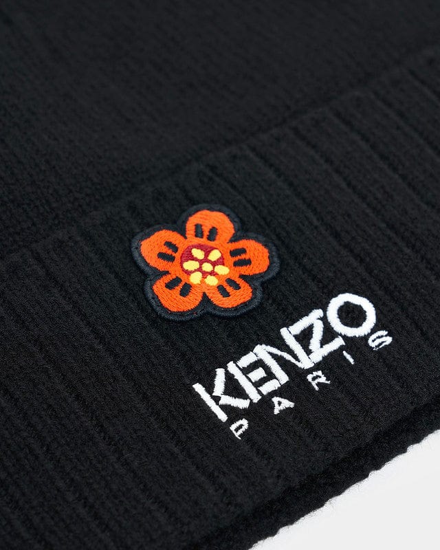 KENZO Men's Hats Beanie in Black