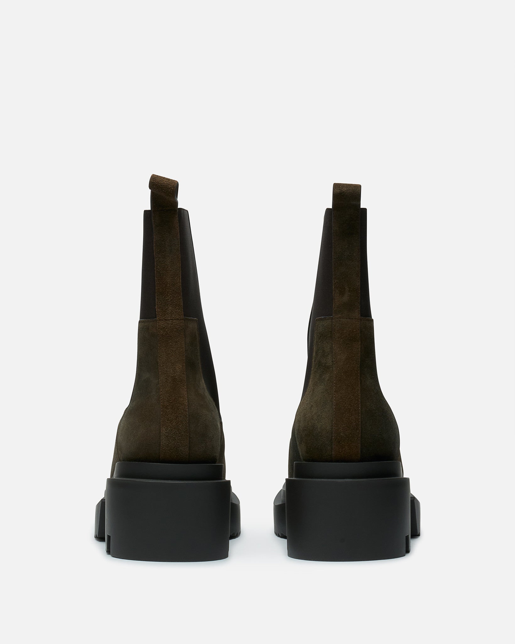 Rick Owens Men's Boots Beatle Bogun in Indigo