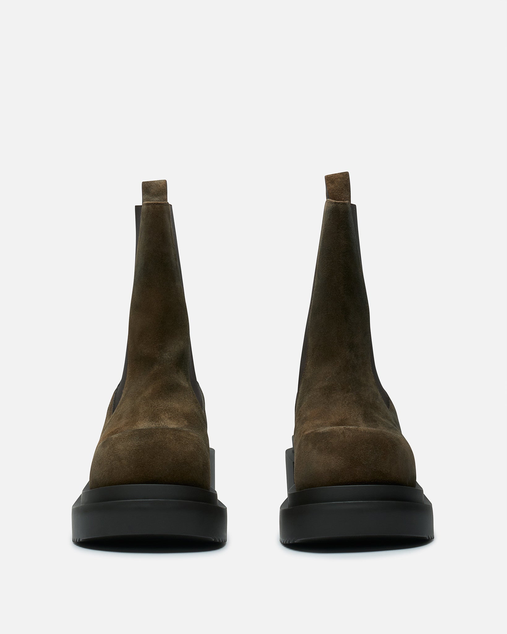 Rick Owens Men's Boots Beatle Bogun in Indigo