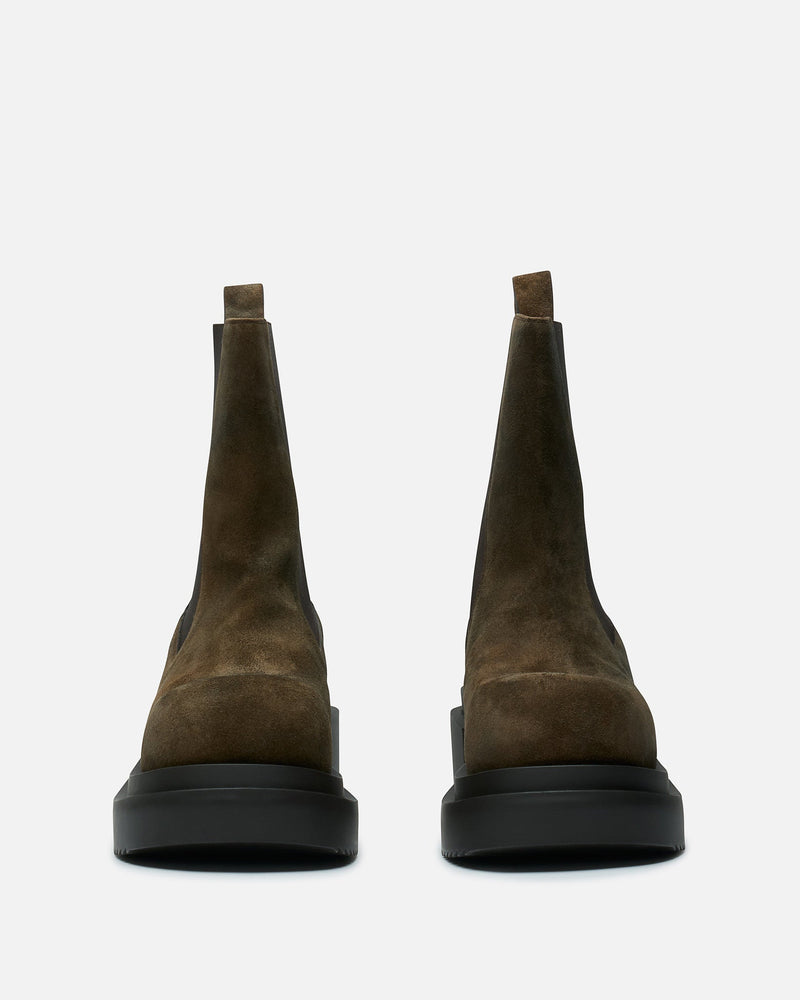Rick Owens Men's Boots Beatle Bogun in Indigo