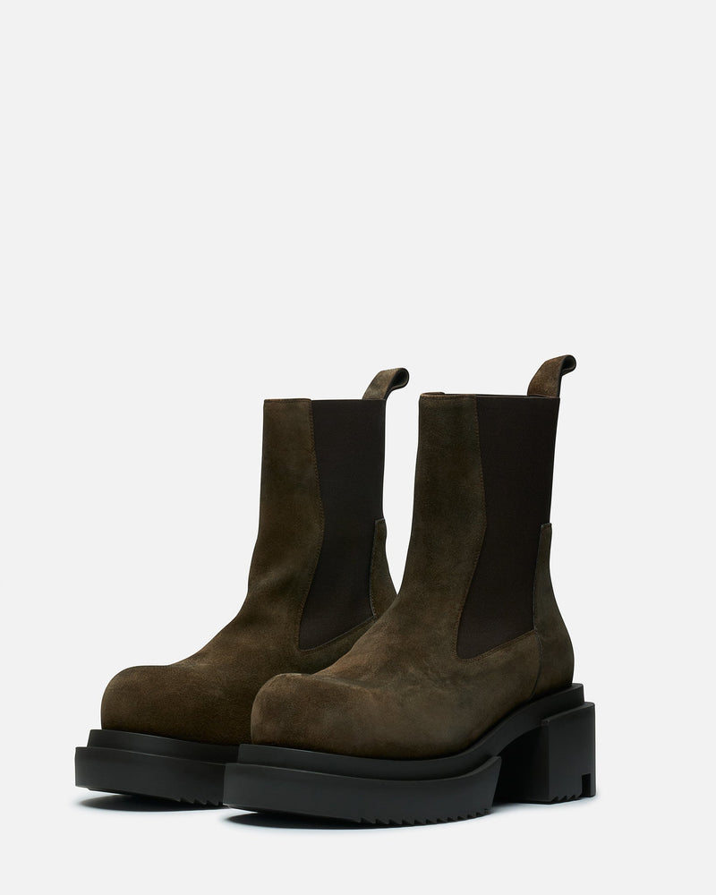 Rick Owens Men's Boots Beatle Bogun in Indigo