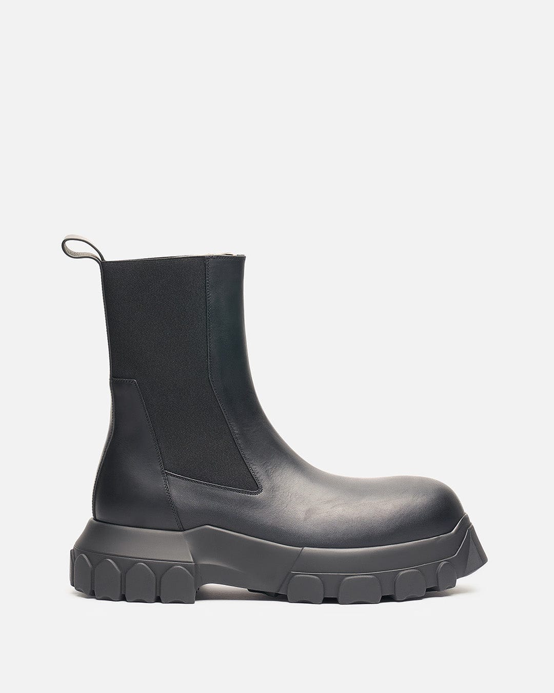 Rick Owens Men's Boots Beatle Bozo Tractor in Black/Black