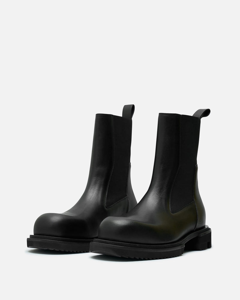 Rick Owens Men's Boots Beatle Gabe in Black