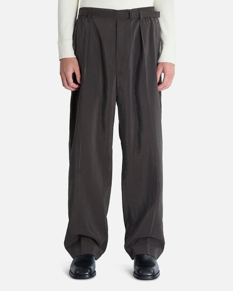 Belted Relaxed Pants in Licorice – SVRN