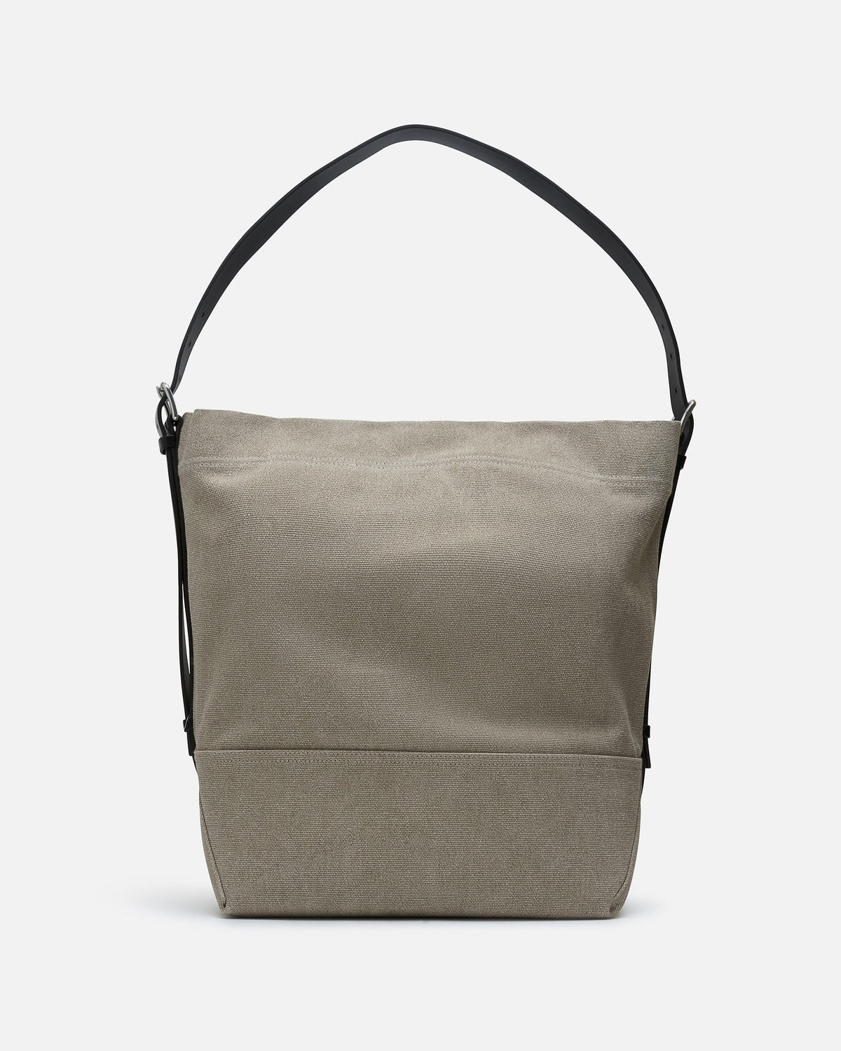 LEMAIRE Men's Bags OS Belted Tote Bag in Dark Linen