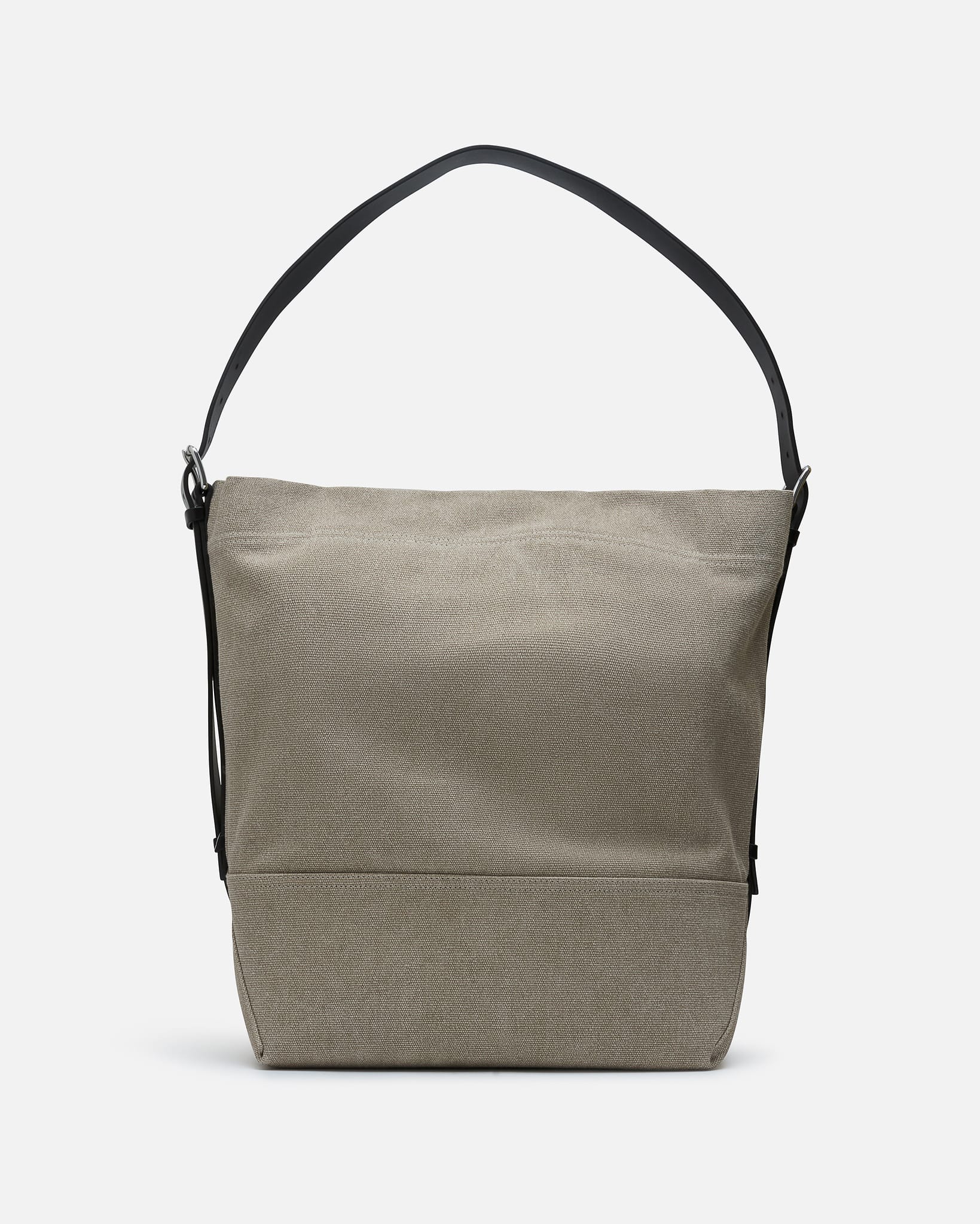 LEMAIRE Men's Bags OS Belted Tote Bag in Dark Linen