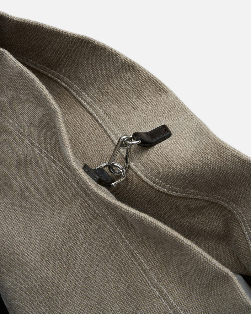 LEMAIRE Men's Bags OS Belted Tote Bag in Dark Linen