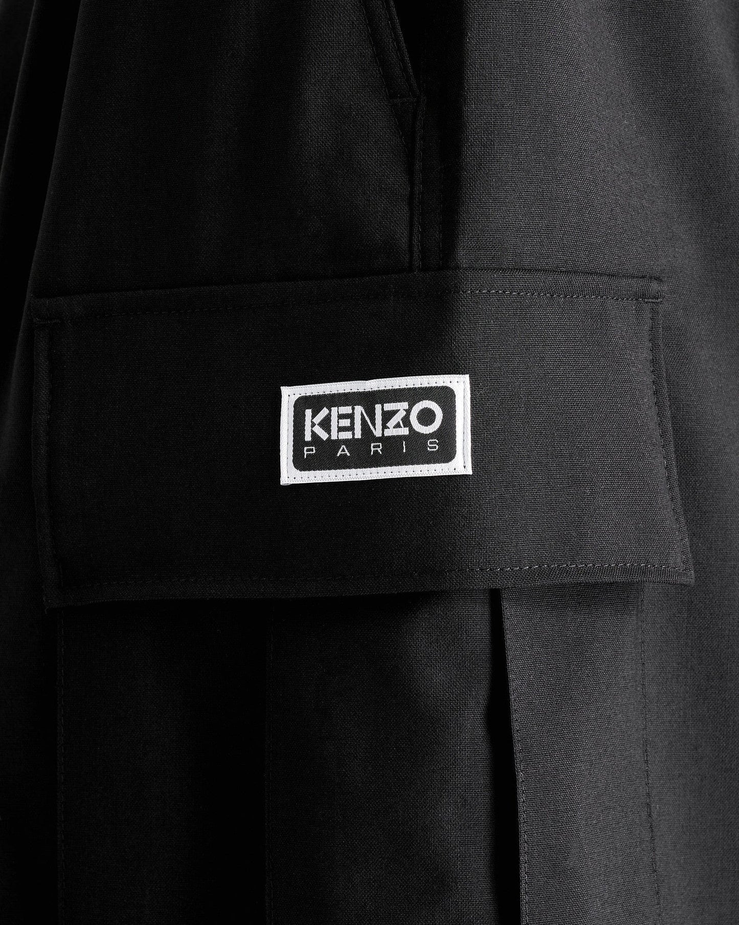 KENZO Men's Shorts Bermuda Short in Black