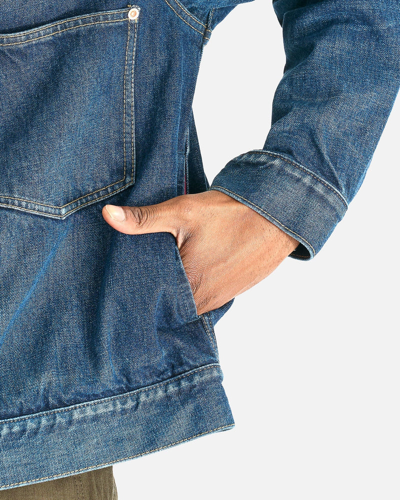 Sacai Men's Jackets BEYONDEXX Denim Jacket in Blue