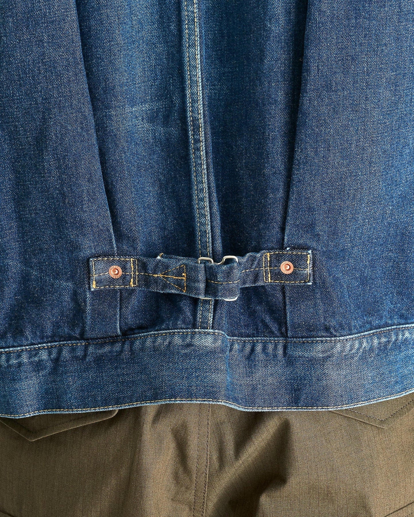 Sacai Men's Jackets BEYONDEXX Denim Jacket in Blue