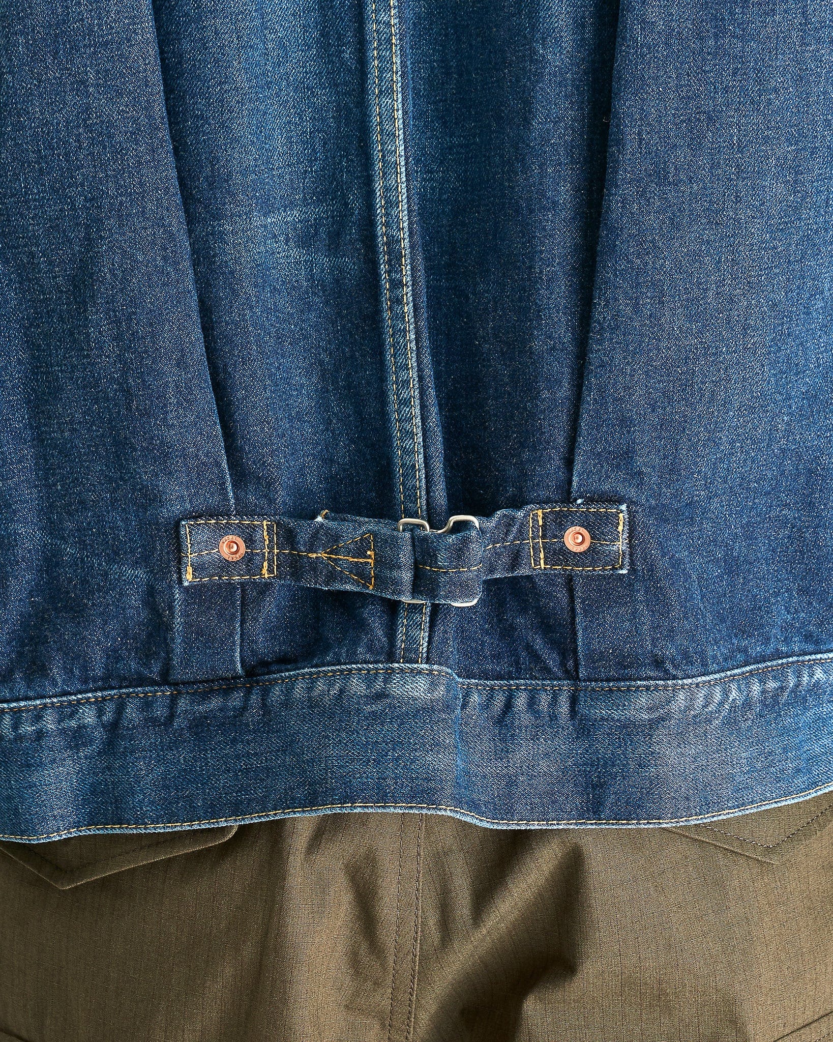 Sacai Men's Jackets BEYONDEXX Denim Jacket in Blue