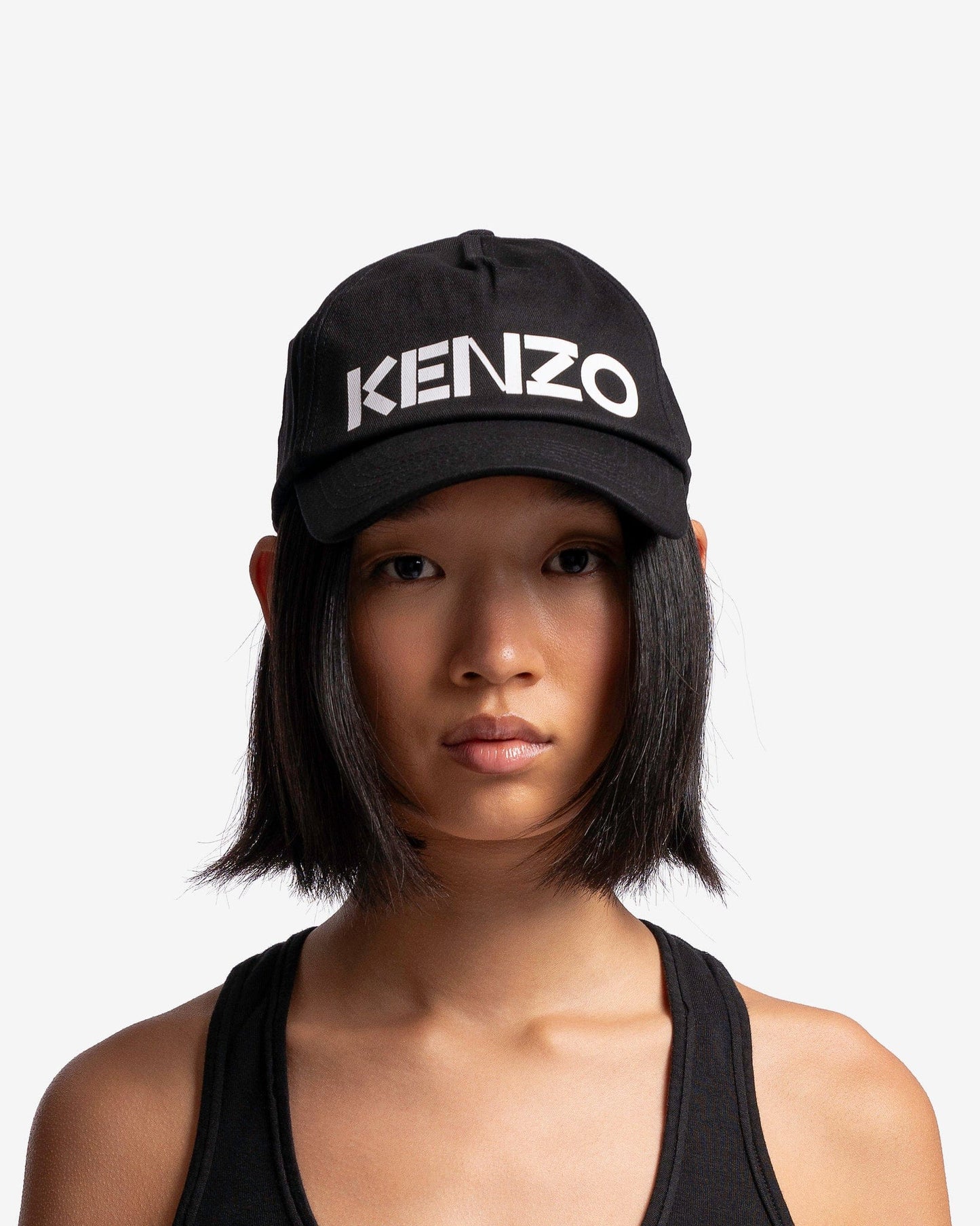 KENZO Men's Hats Big Logo Cap in Black