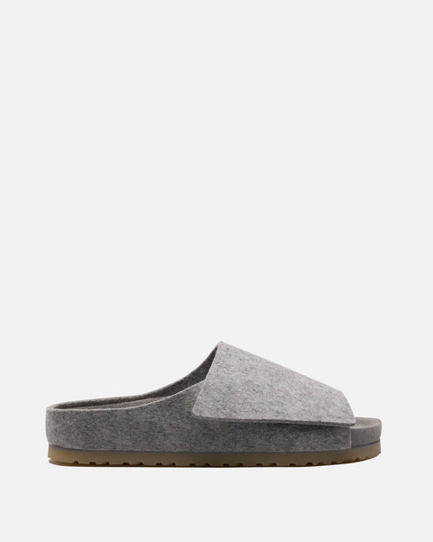 Birkenstock Los Feliz Felt in Cement Melange – SVRN