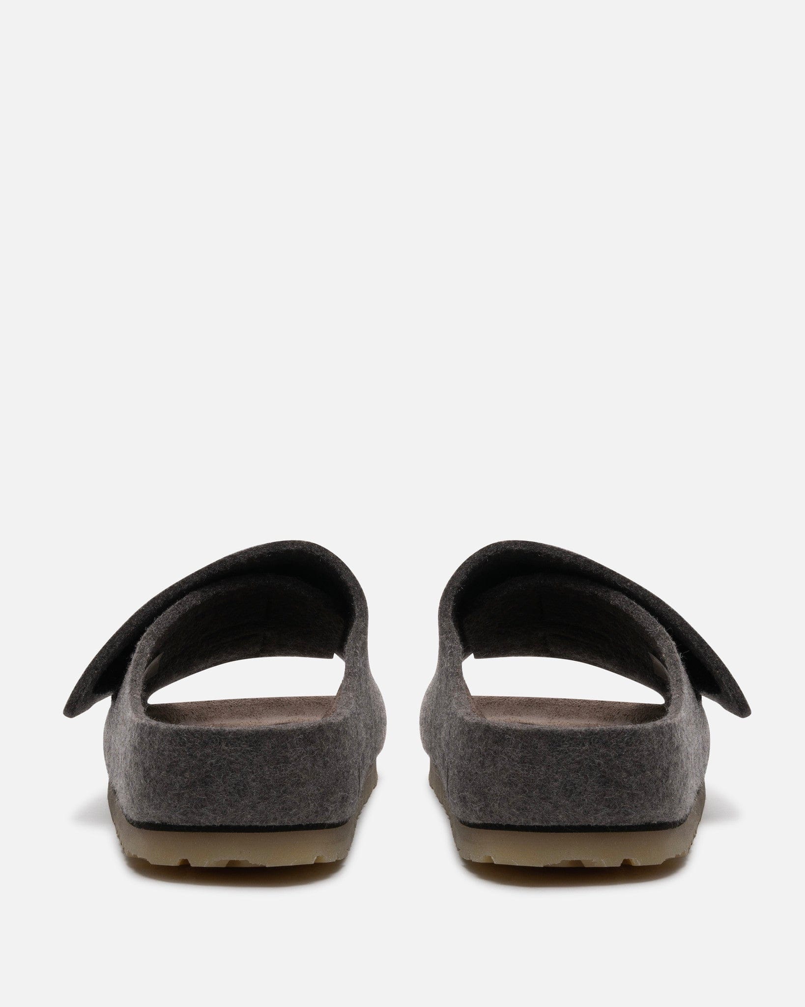 Birkenstock 'The Los Feliz' Felt in Ash Melange – SVRN Birkenstock 'The Los Feliz' Felt in Ash Melange – SVRN