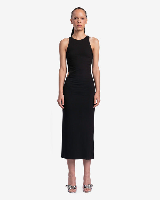 Sandy Liang Women Dresses Blip Tank Dress in Black