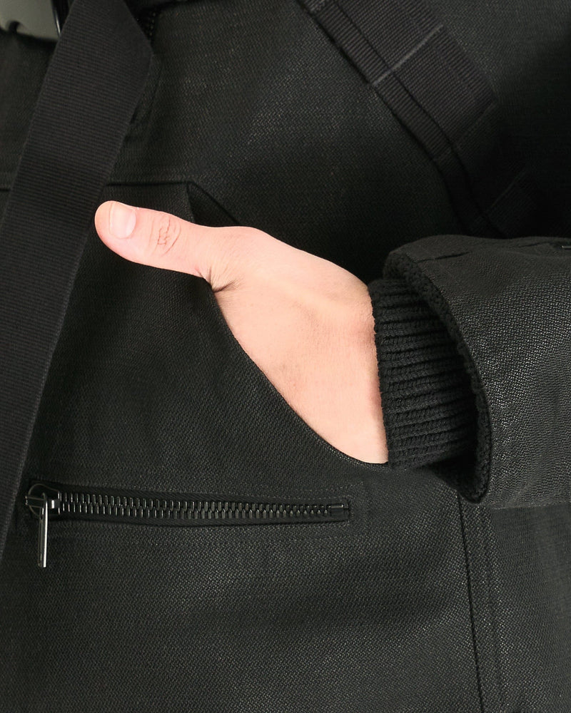 Rick Owens Men's Jackets Blixa Bomber in Black