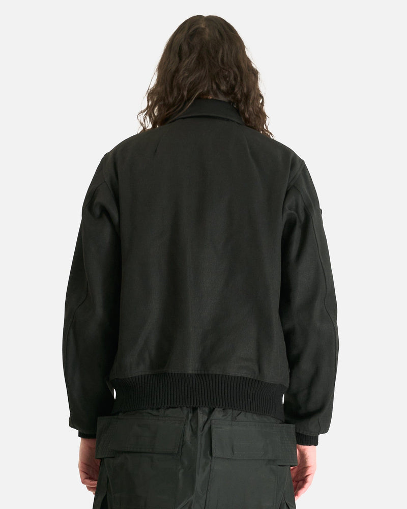 Rick Owens Men's Jackets Blixa Bomber in Black