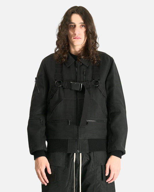 Rick Owens Men's Jackets Blixa Bomber in Black
