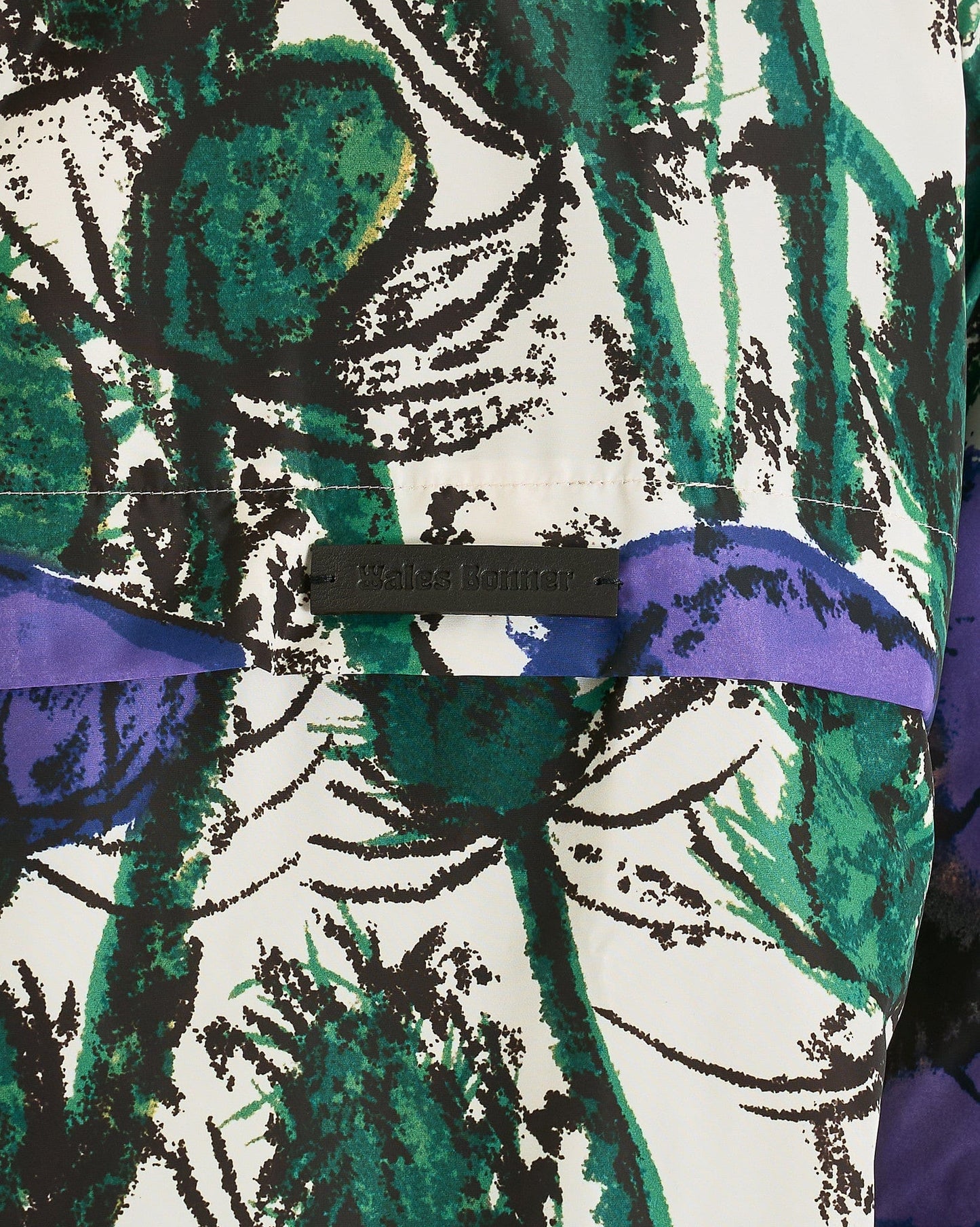 Wales Bonner Men's Jackets Bloom Anorak in Poppy Purple