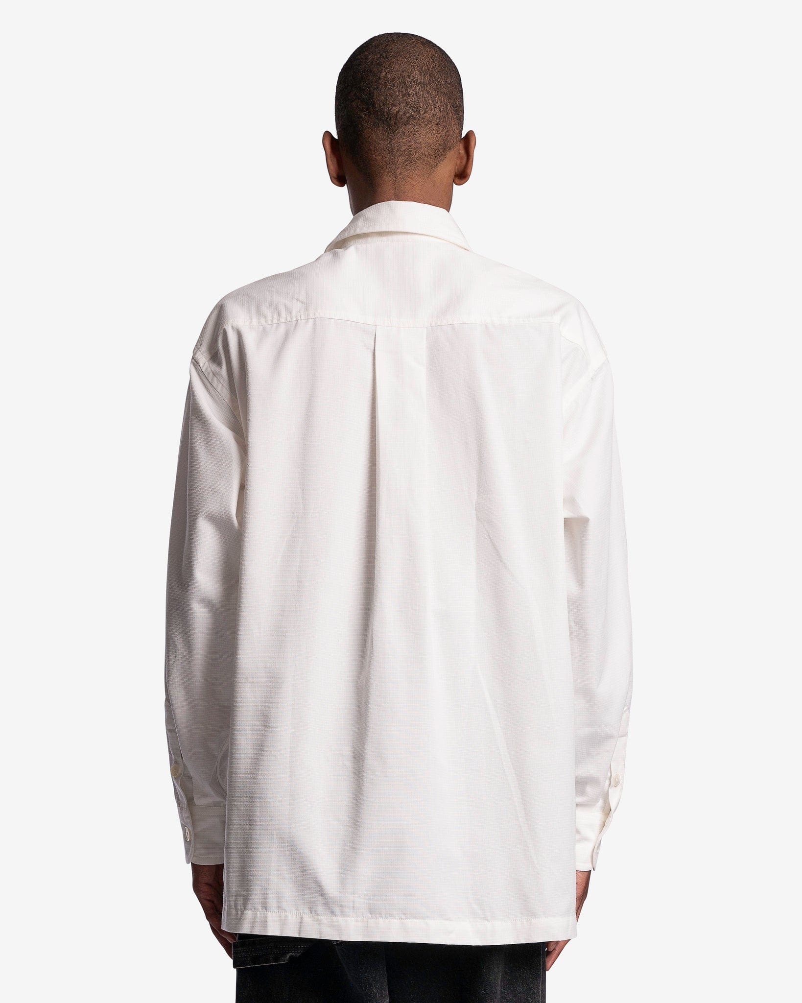 Boke Crest Oversized Shirt in Off White