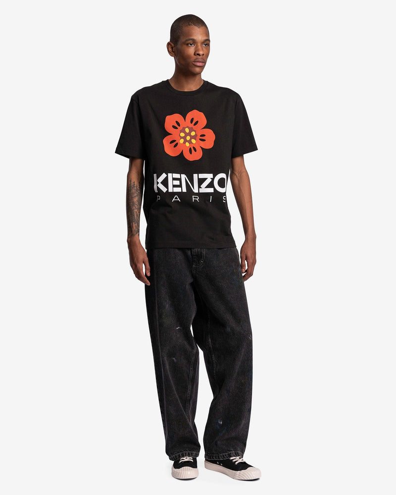 KENZO Men's T-Shirt Boke Flower Classic T-Shirt in Black