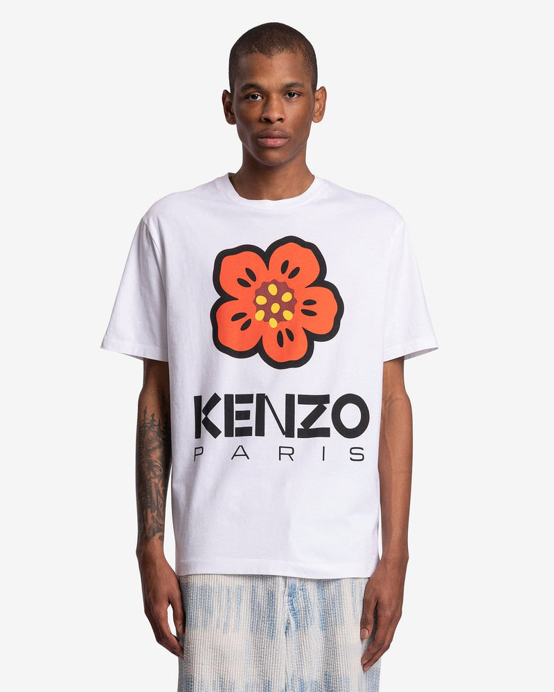 KENZO Men's T-Shirt Boke Flower Classic T-Shirt in White