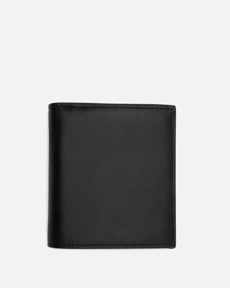 KENZO Leather Goods Boke Flower Mini Fold Wallet in Black