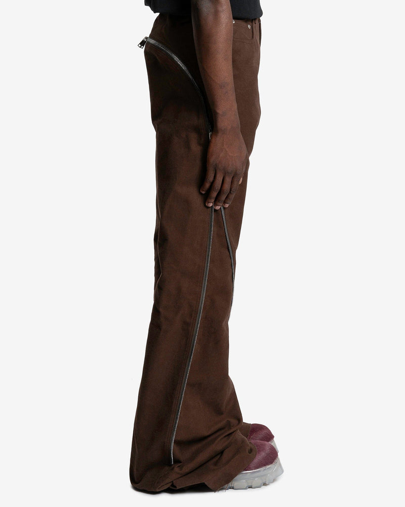 Rick Owens Men's Pants Bolan Banana in Brown
