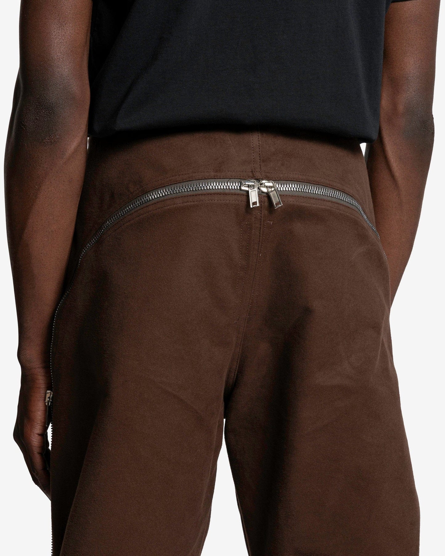 Rick Owens Men's Pants Bolan Banana in Brown