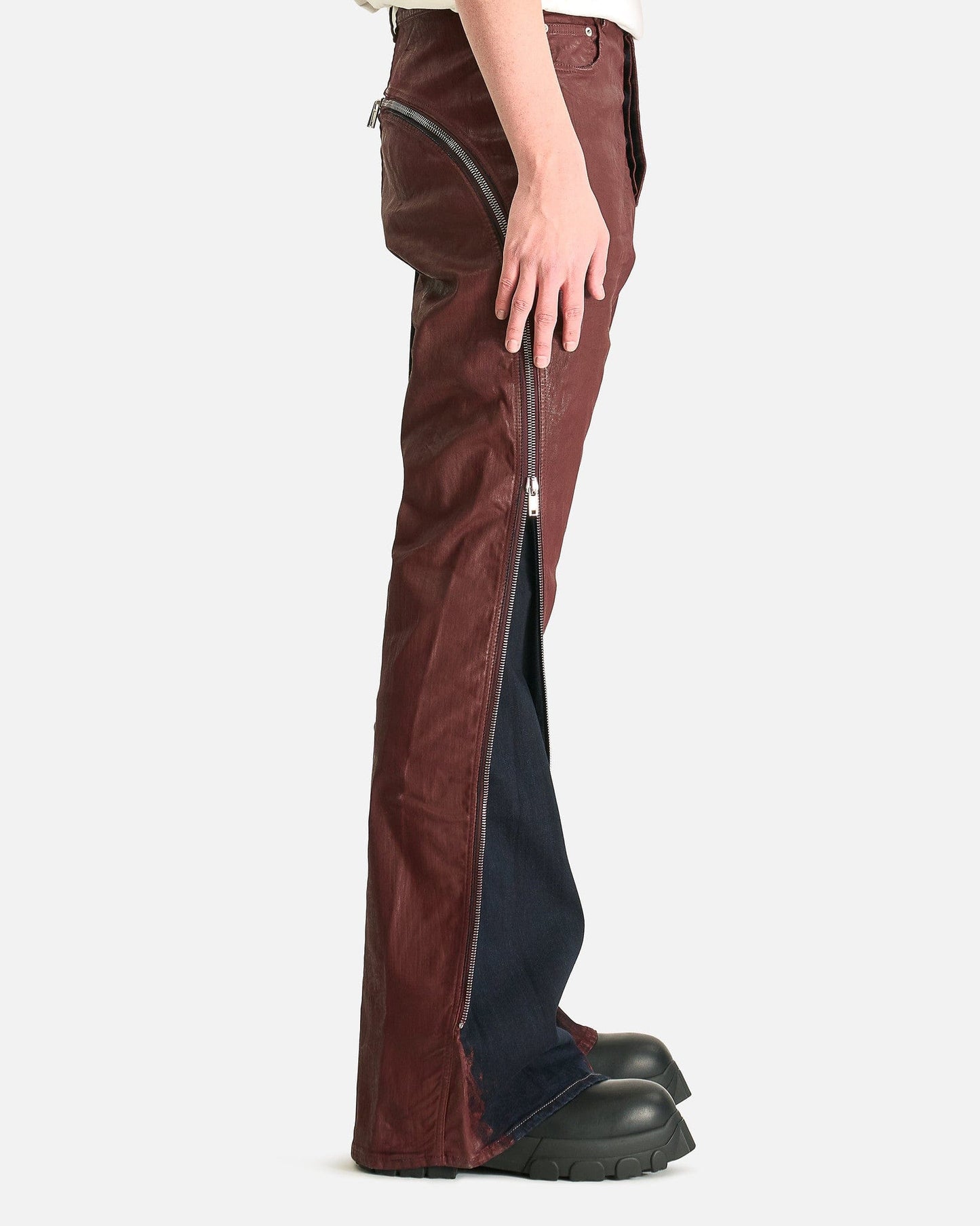 Rick Owens DRKSHDW Men's Pants Bolan Banana in Scab Wax