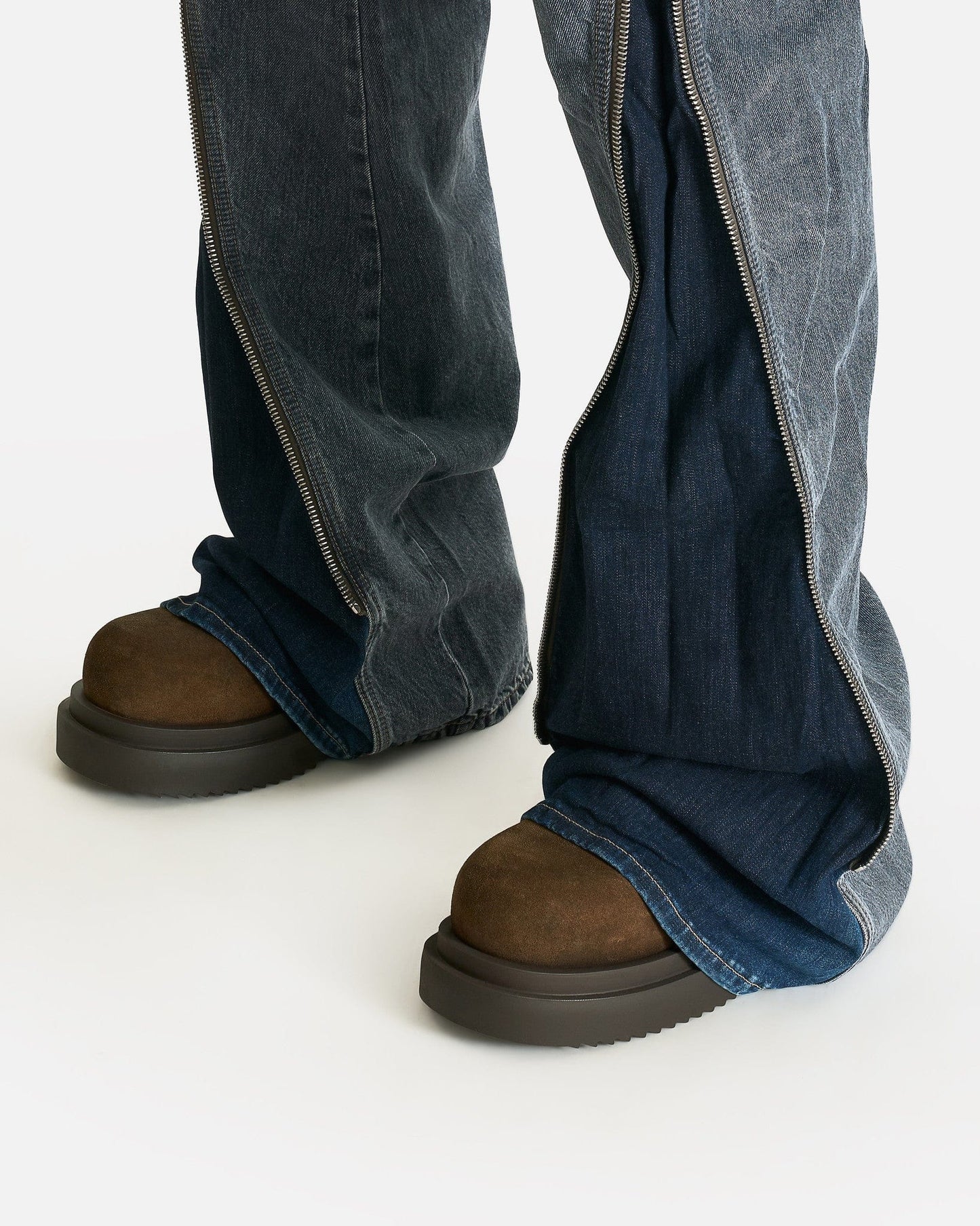 Rick Owens DRKSHDW Men's Jeans Bolan Banana in Washed Grey