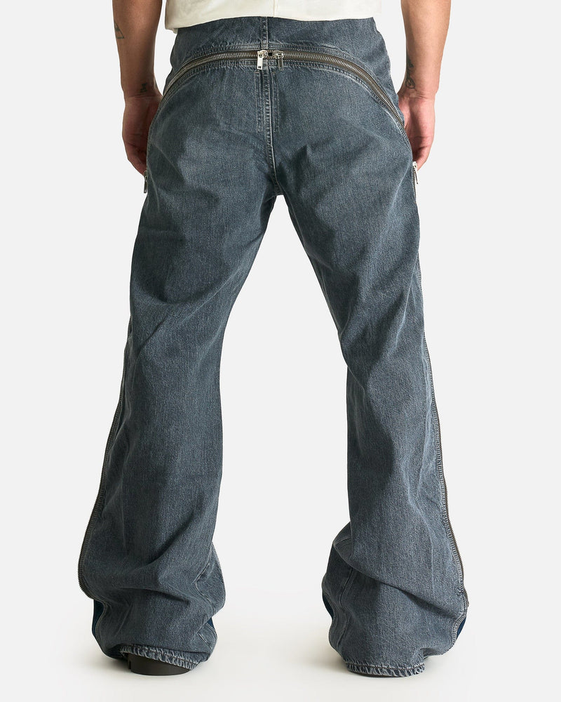 Rick Owens DRKSHDW Men's Jeans Bolan Banana in Washed Grey