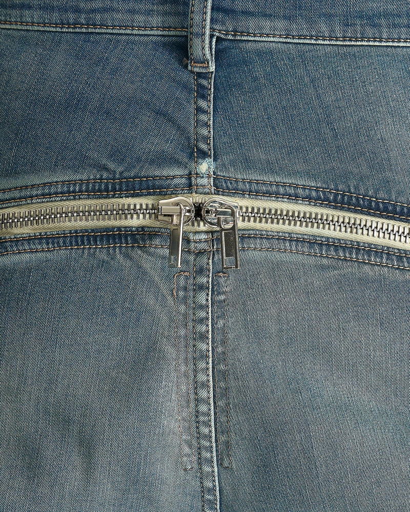 Rick Owens DRKSHDW Men's Pants Bolan Banana in Washed Indigo