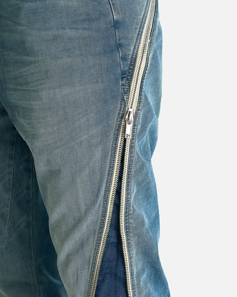 Rick Owens DRKSHDW Men's Pants Bolan Banana in Washed Indigo