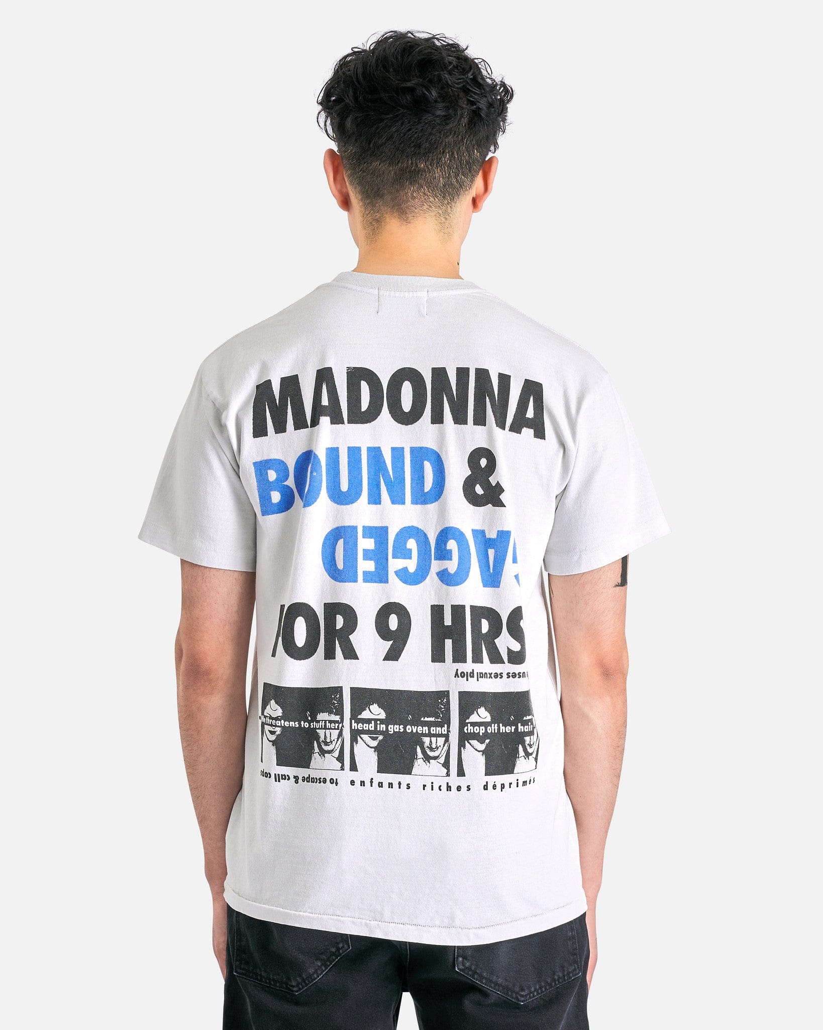 Enfants Riches Deprimes Men's T-Shirts Bonds Of Matrimony T-Shirt in Faded White