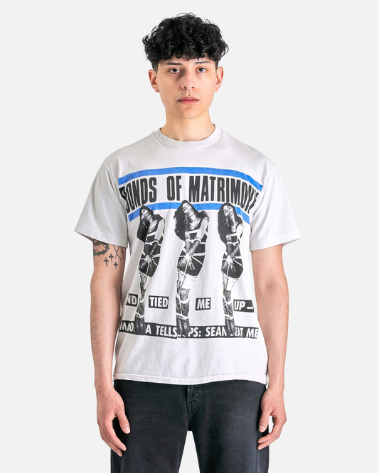 Enfants Riches Deprimes Men's T-Shirts Bonds Of Matrimony T-Shirt in Faded White