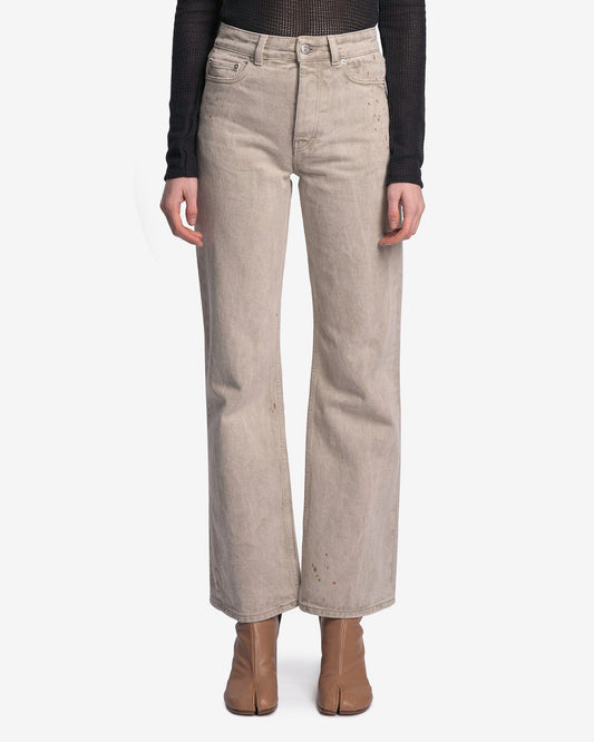 Our Legacy Women Pants Boot Cut in Attic Wash Denim