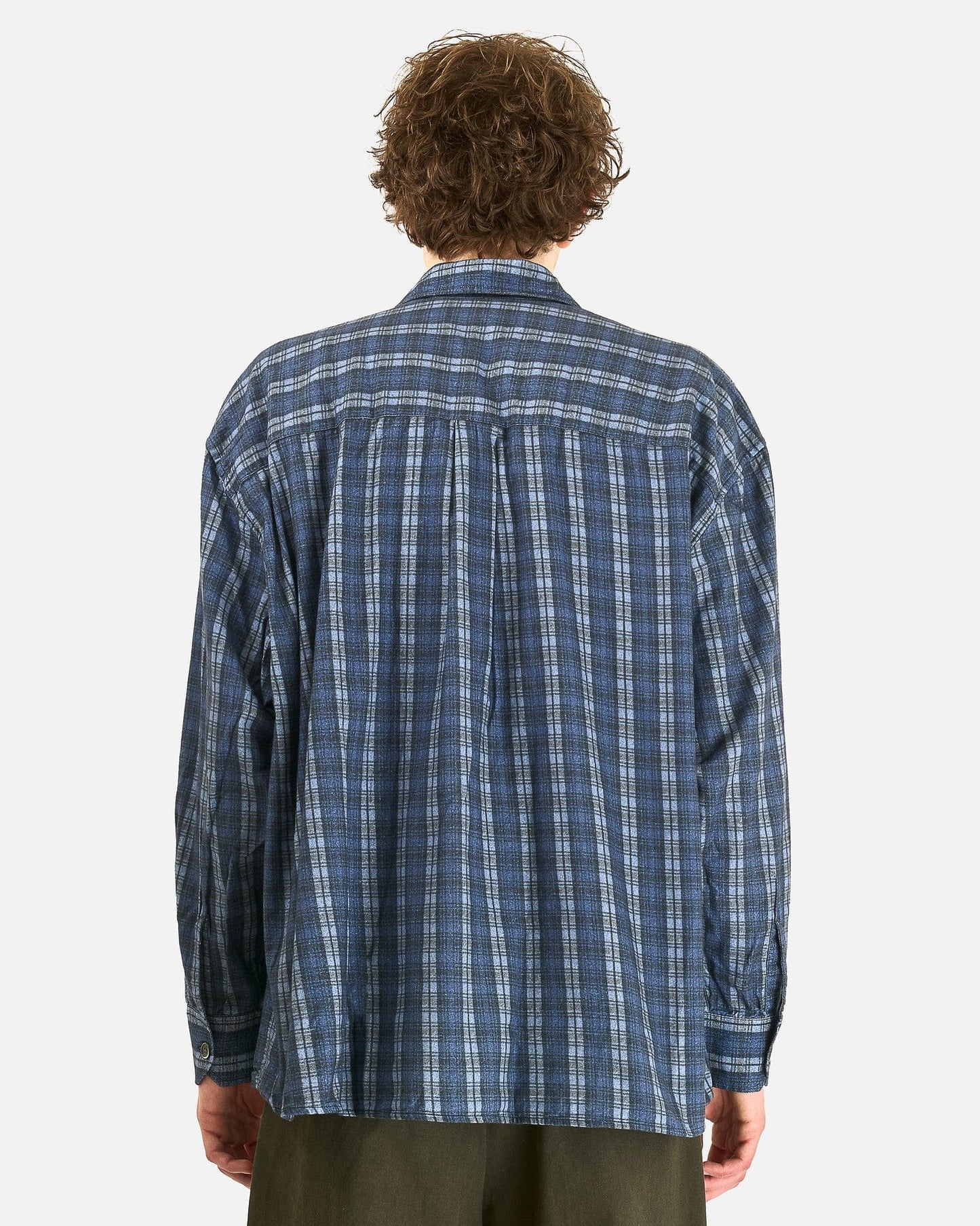 Our Legacy Men's Shirts Borrowed Shirt in Blue