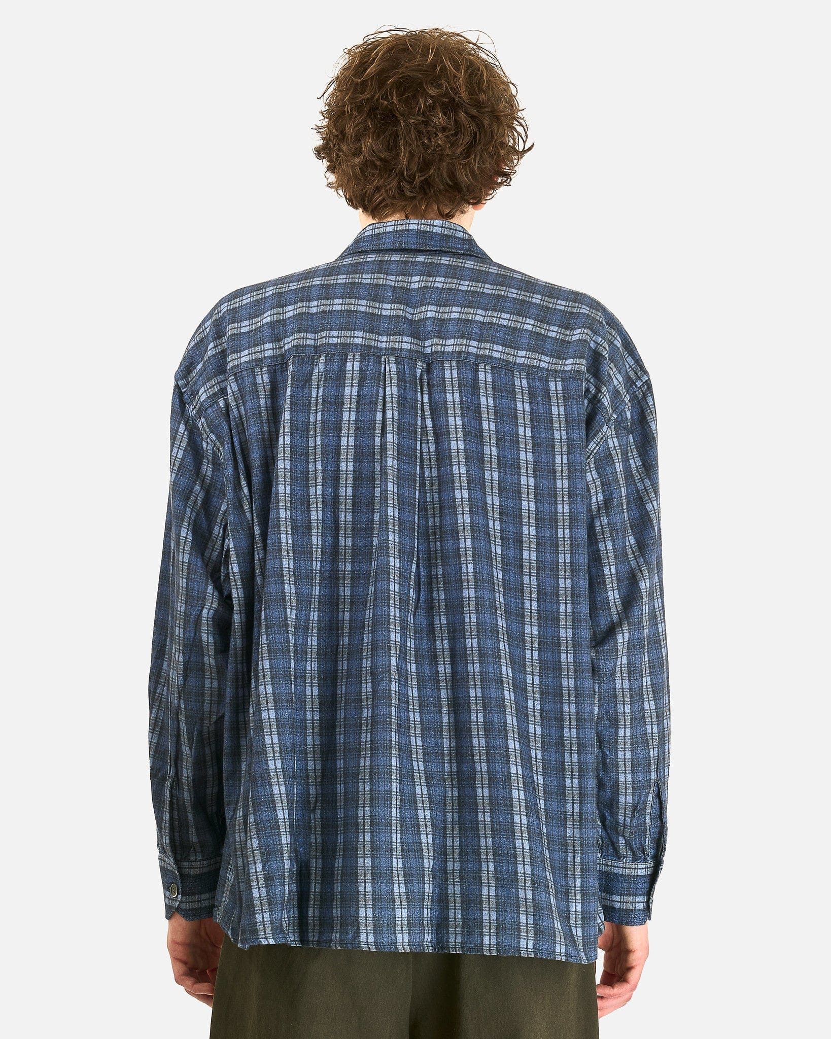 Our Legacy Men's Shirts Borrowed Shirt in Blue
