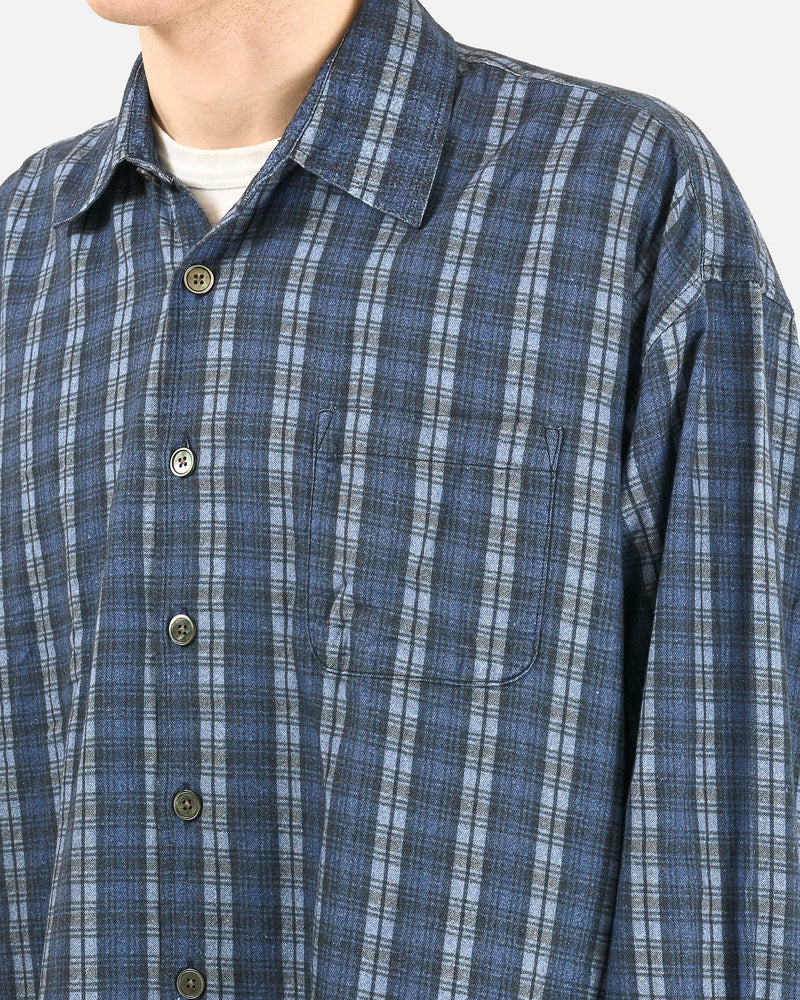 Our Legacy Men's Shirts Borrowed Shirt in Blue
