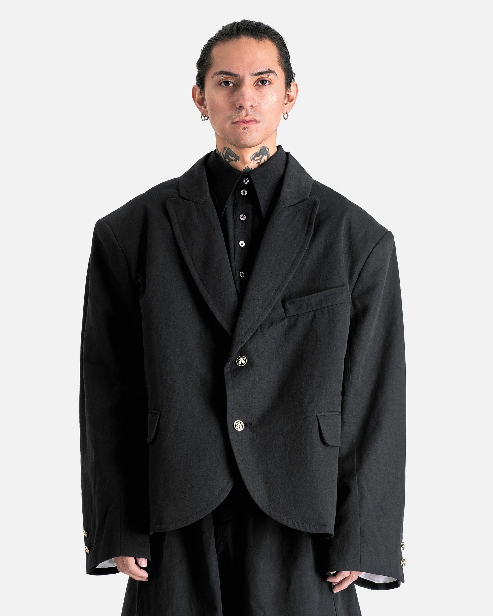 Box Cutter Jacket in Black – SVRN