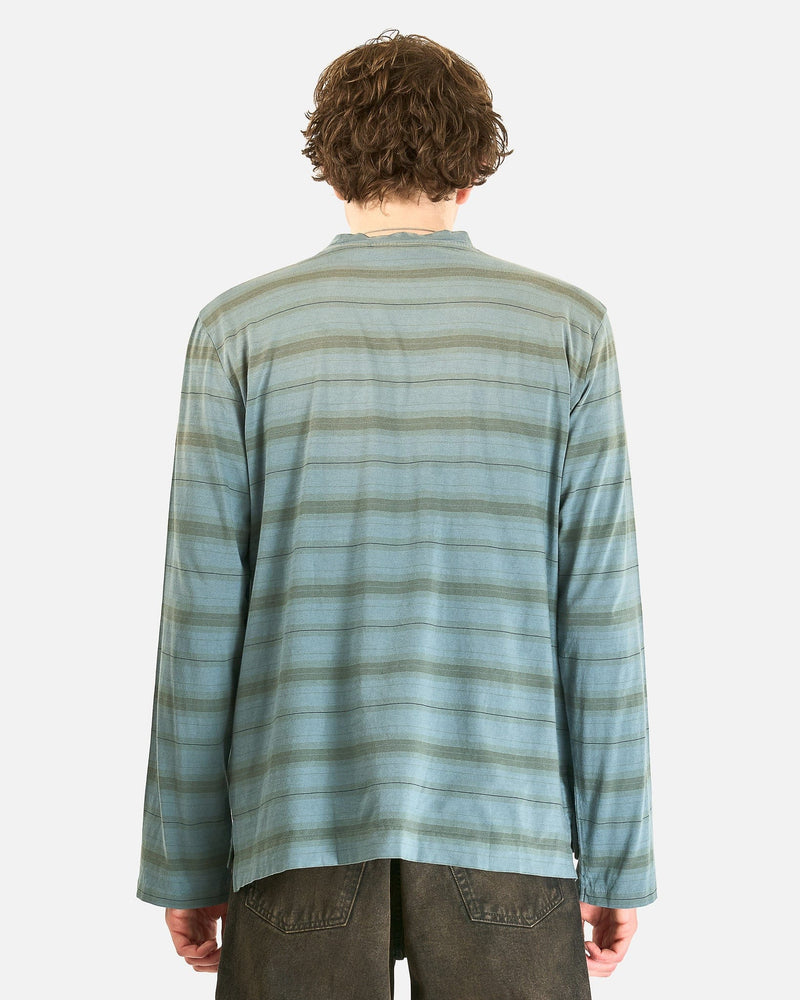 Our Legacy Men's Shirts Box Longsleeve in Ghost Stripe