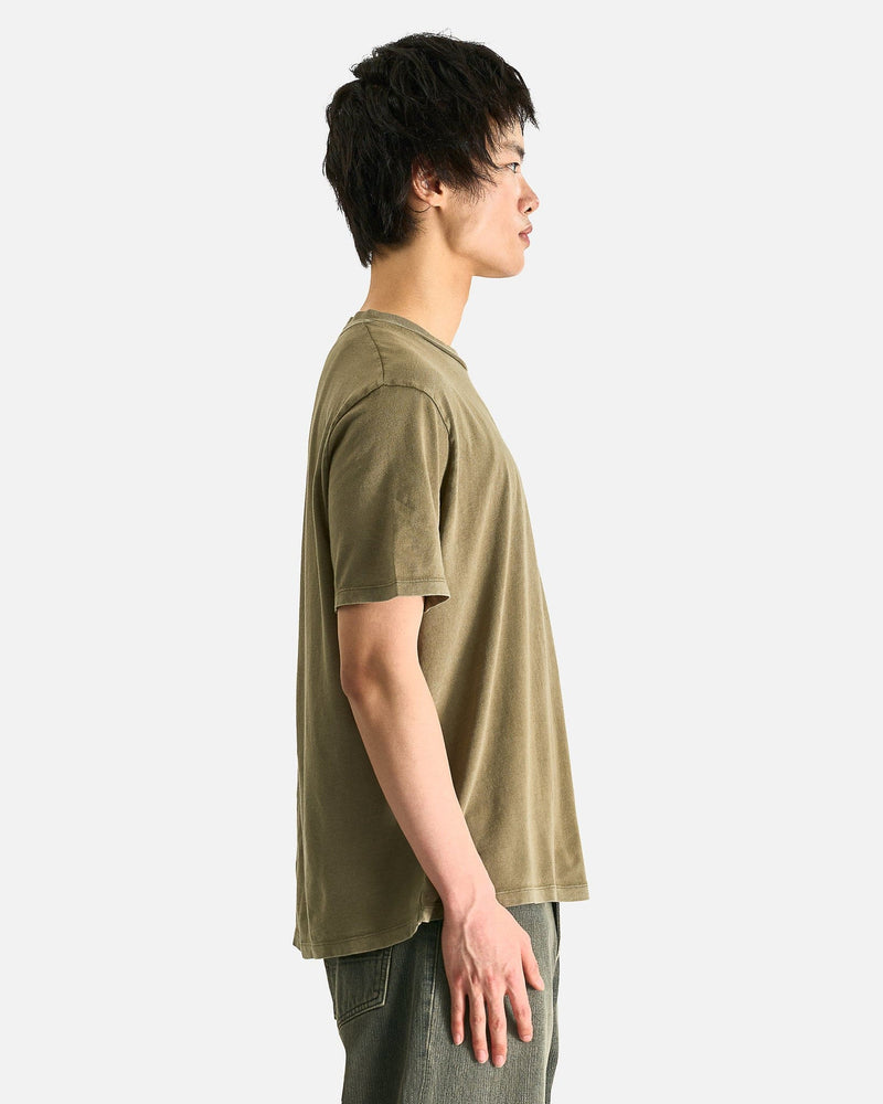 Our Legacy Men's T-Shirts Box T-Shirt Cavalry Olive Legacy Jersey