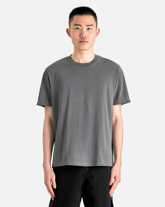 Our Legacy Men's T-Shirts Box T-Shirt in Worn Black