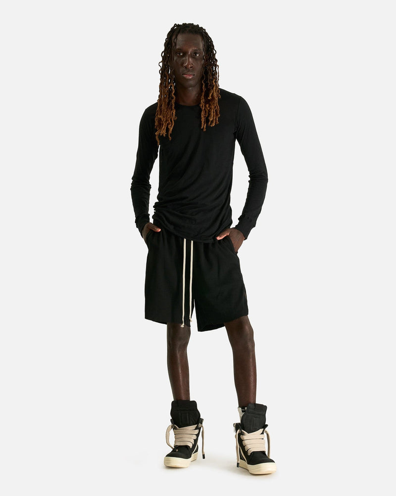 Rick Owens Men's Shorts Boxers in Black