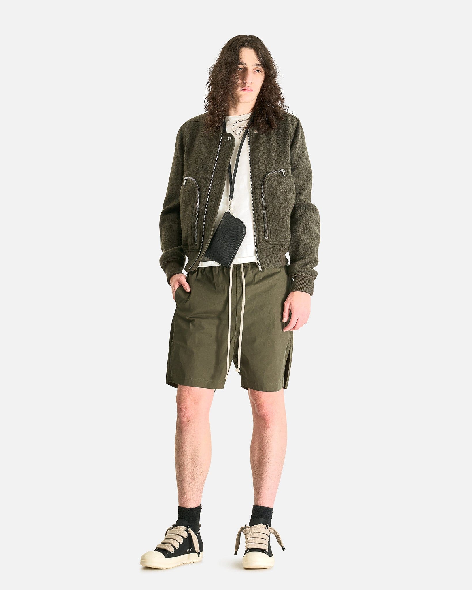 Rick Owens Men's Shorts Boxers in Bosco