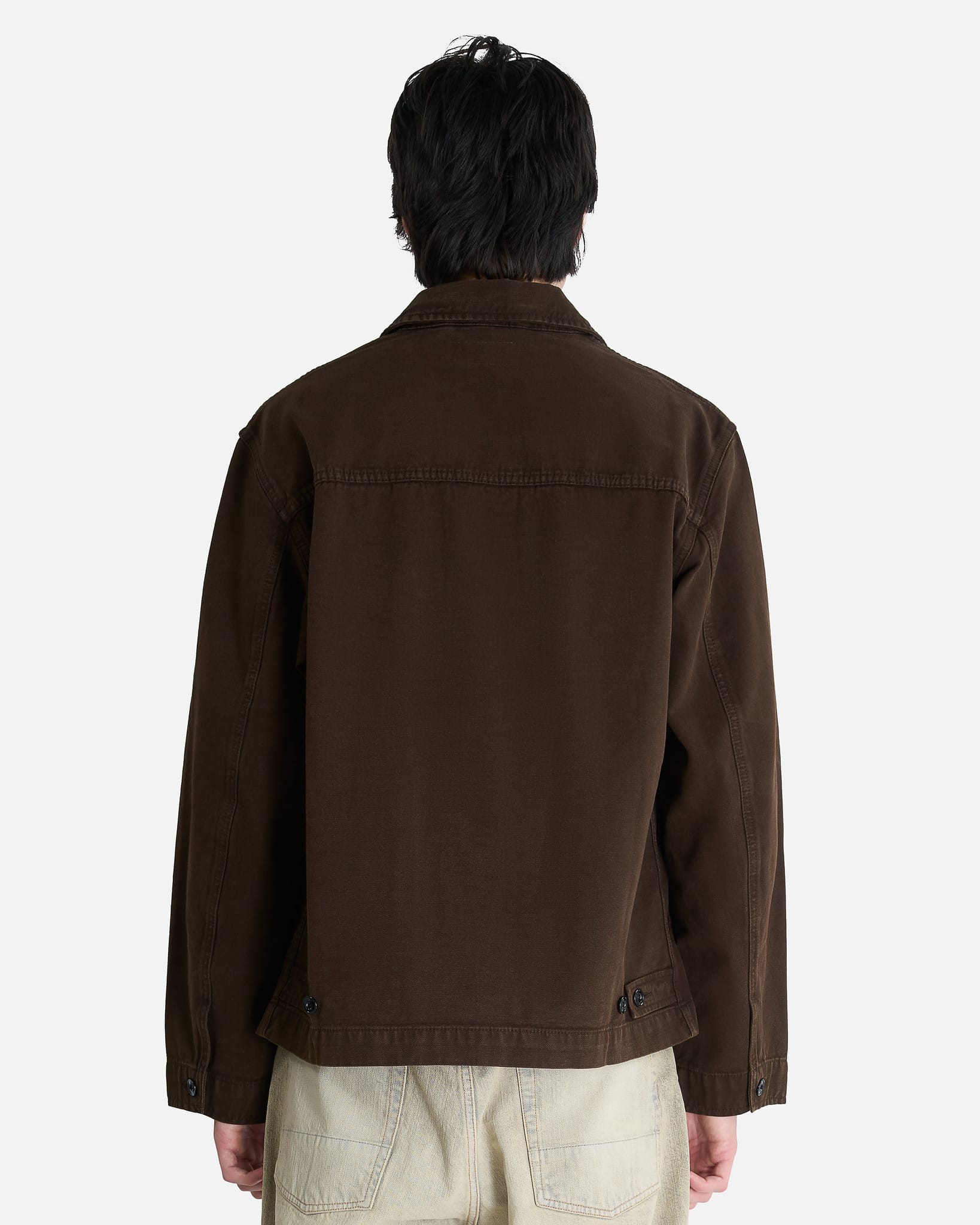 LEMAIRE Men's Jackets Boxy Jacket in Ristretto