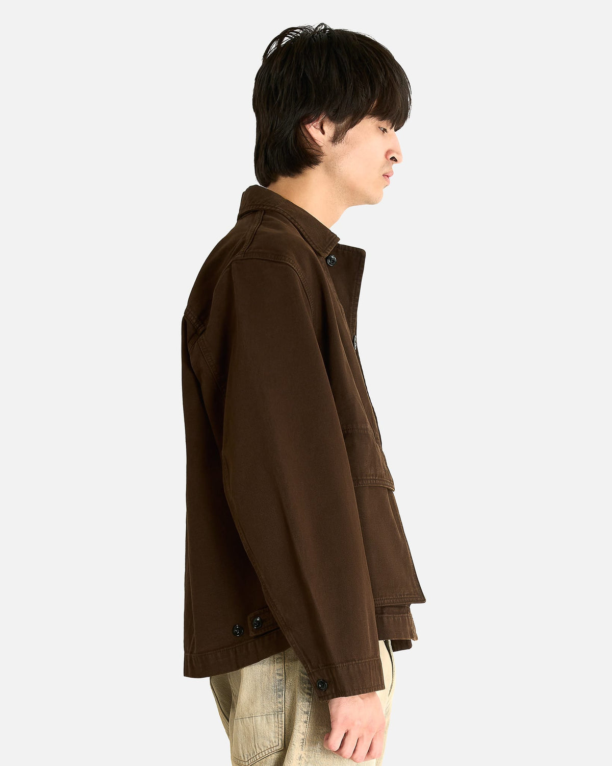 LEMAIRE Men's Jackets Boxy Jacket in Ristretto